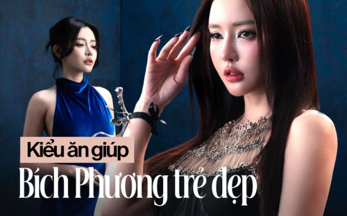 Bích Phương đẹp nuột nhờ làn da căng mịn collagen