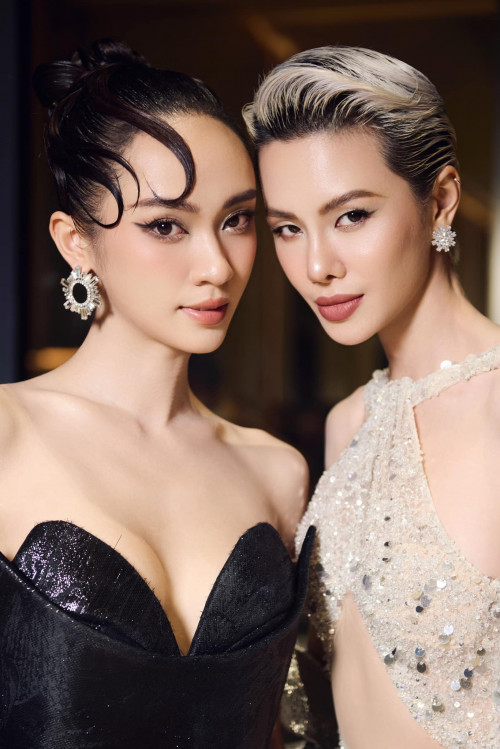 Cặp đôi Hà Kino và Á hậu Vbiz