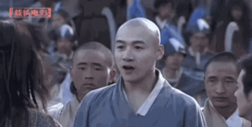 Hư Trúc trong phim Thiên Long Bát Bộ.