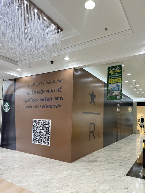 Cửa hàng Starbucks Reserve tại TP.HCM