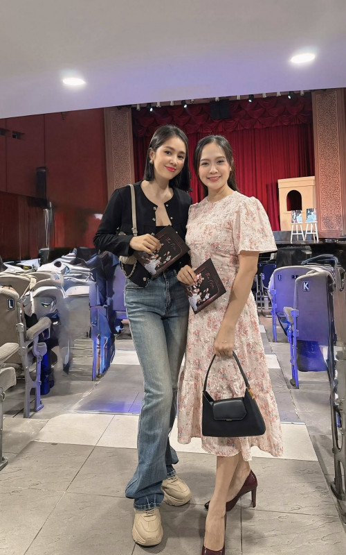 Lê Phương và Quý Bình.
