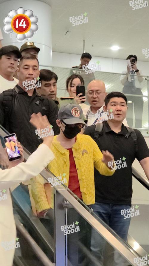 G-Dragon xuất hiện, cả Nội Bài bùng nổ!