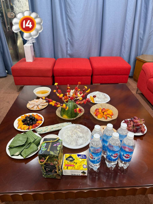 Món bánh cuốn tại concert