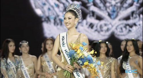 Phương Linh chính thức đăng quang Hoa hậu Hoàn vũ Việt Nam