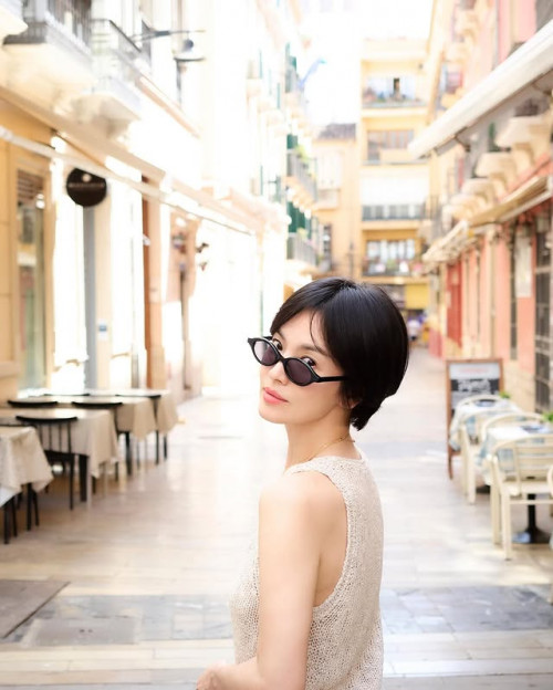 Song Hye Kyo tại Tây Ban Nha.