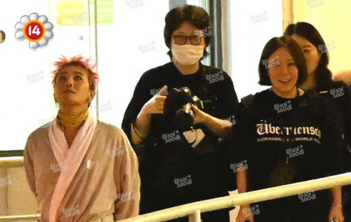 G-Dragon trong sự kiện.