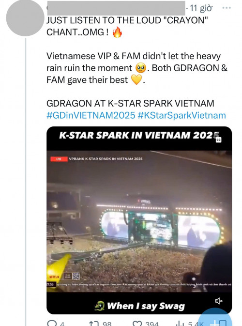 Sự kiện G-Dragon tại Hà Nội
