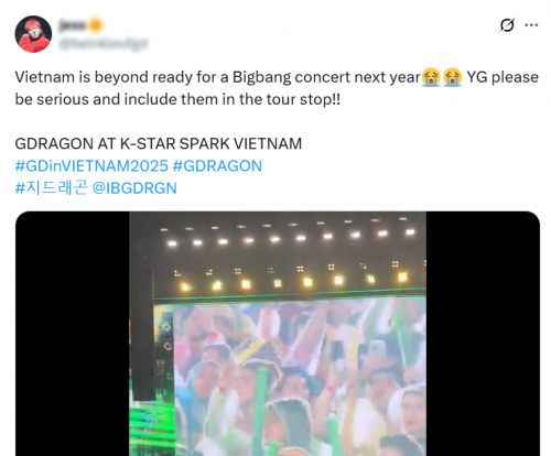 Fan quốc tế “wow không ngừng nghỉ”, đòi G-Dragon mang ngay concert đến Việt Nam sau màn tắm mưa lịch sử!