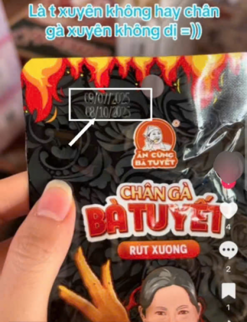 Chân gà rút xương