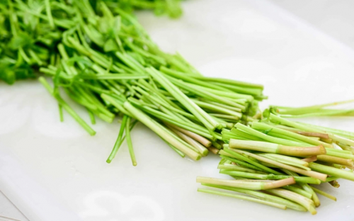 Rau cần nước, một loại rau giàu dinh dưỡng.