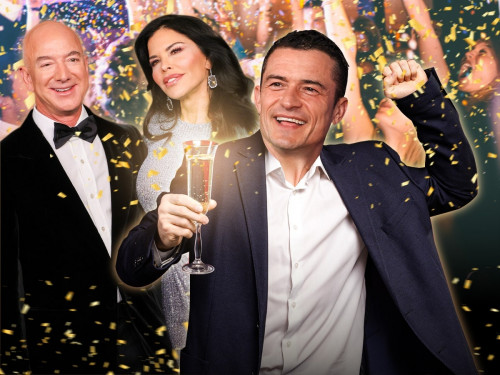 Orlando Bloom tham dự tiệc cưới