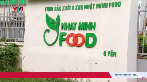 Nhà máy Công ty Nhật Minh Food tại Khu công nghiệp Phố Nối A.