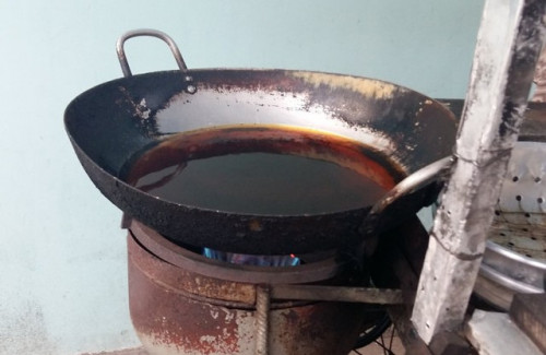Dầu chiên nhiều lần