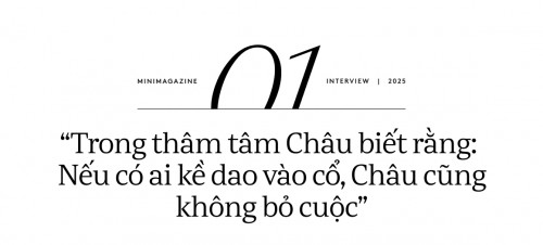 Châu Bùi: 'Châu nghiêm túc và khát khao với việc học hát đến mức người ta không bỏ Châu được'