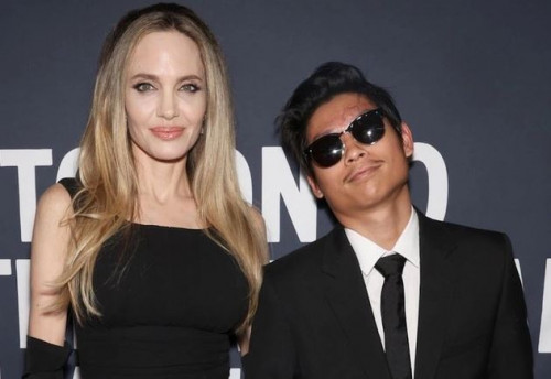 Pax Thiên và Angelina Jolie