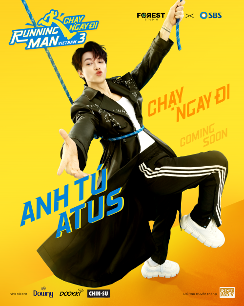 Khởi động, Anh Tú Atus sẵn sàng chạy tại Running Man Vietnam mùa 3- Ảnh 2.