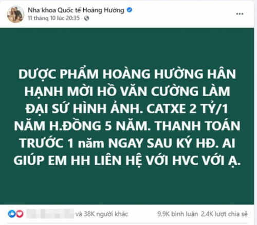 Bài đăng về Hồ Văn Cường