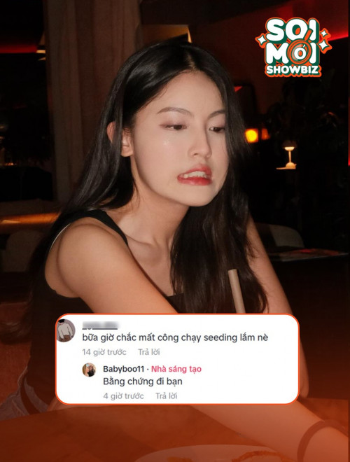 Bạn gái HIEUTHUHAI đã căng, bật lại netizen "tanh tách"- Ảnh 1.