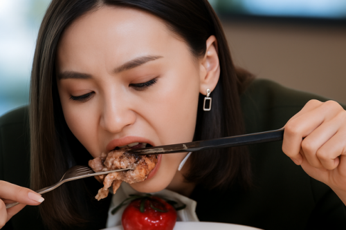 Ăn 4kg thực ăn "trả đũa" bạn trai sau chia tay, cô gái 21 tuổi suýt vỡ dạ dày - Ảnh 1.
