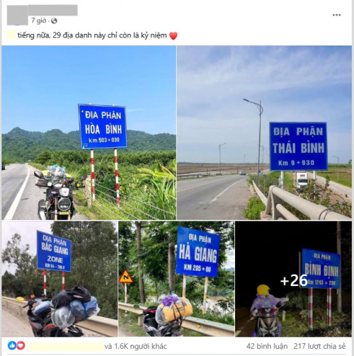 Ảnh check-in tại 29 tỉnh thành