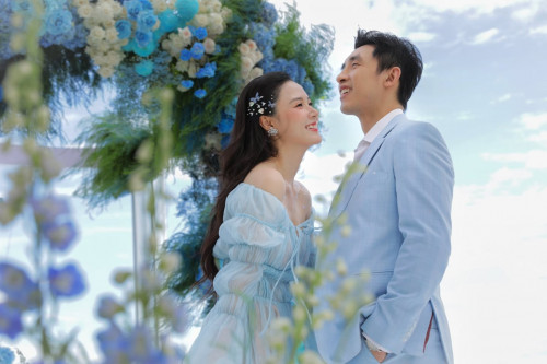 Midu kỷ niệm 1 năm kết hôn với Minh Đạt - Ảnh 1.