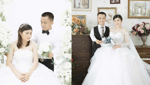 Chàng trai 1m28 cưới vợ 1m62 xinh như hoa: Vượt 700km tìm tình yêu, tiết lộ số tiền sinh lễ bất ngờ- Ảnh 1.