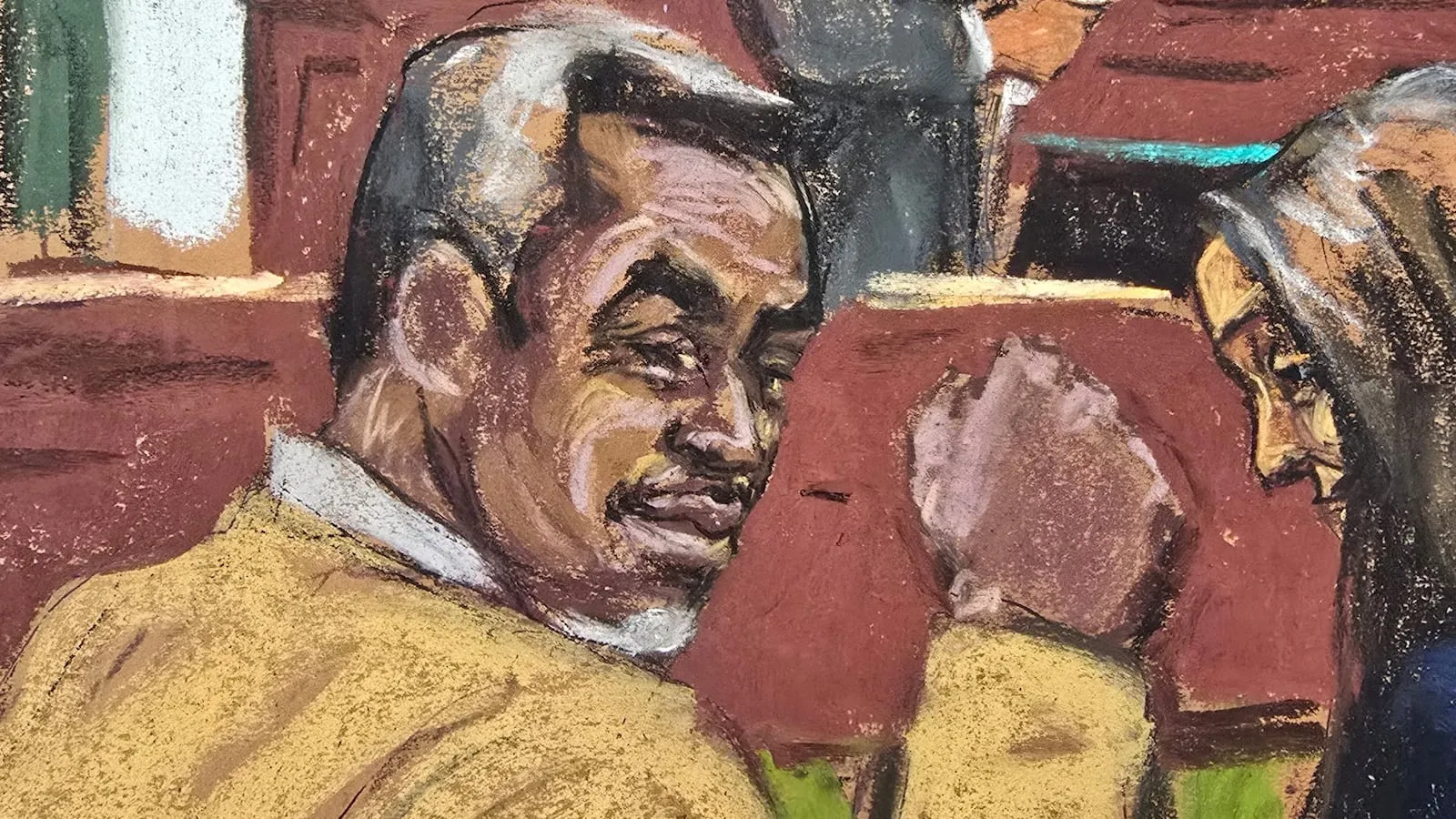 Diddy nở nụ cười