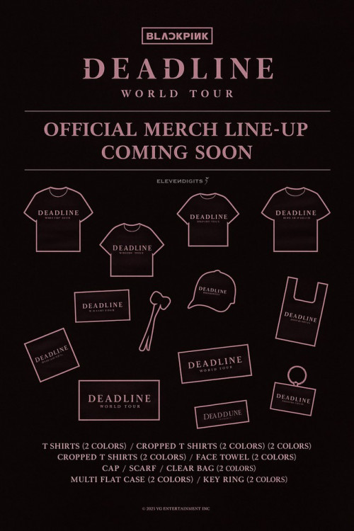 BLACKPINK merchandise