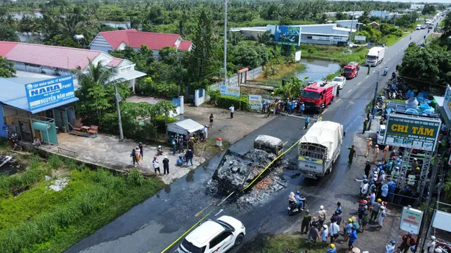 Hiện trường vụ tai nạn