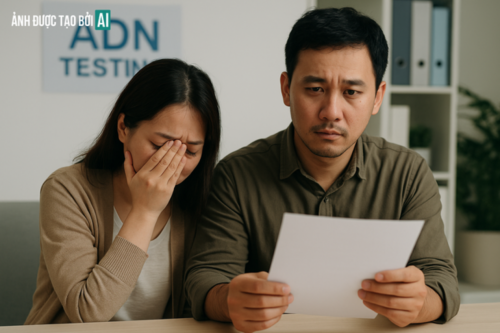 Nghi vấn về nguồn gốc con trai