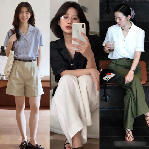 Mùa hè mê mẩn những màu áo sơ mi