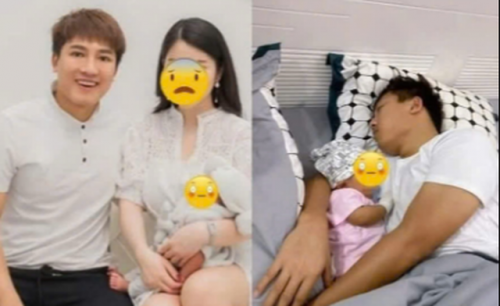 Châu Khải Phong bị môt cô gái tuổi trẻ vô trách nhiệm, bận bịu với con.