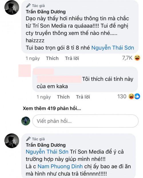 Dương Domic tag thẻ
