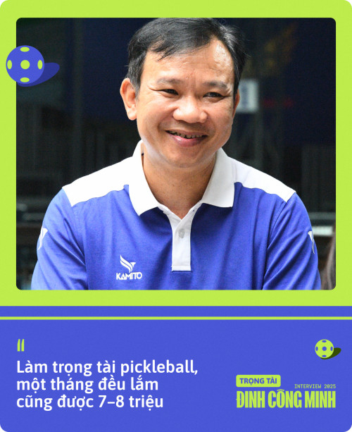 Trọng tài Minh trong công việc