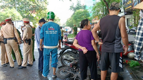 Hiện trường vụ tai nạn
