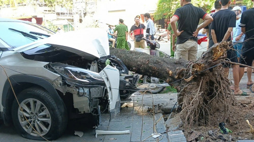 Hiện trường vụ tai nạn