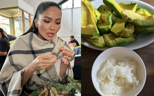 H’Hen Niê công khai bữa cơm giản dị