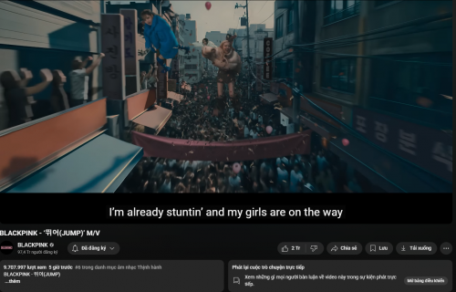 BLACKPINK gây bão với MV JUMP