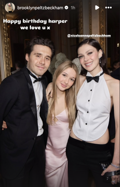 Brooklyn Beckham và Harper