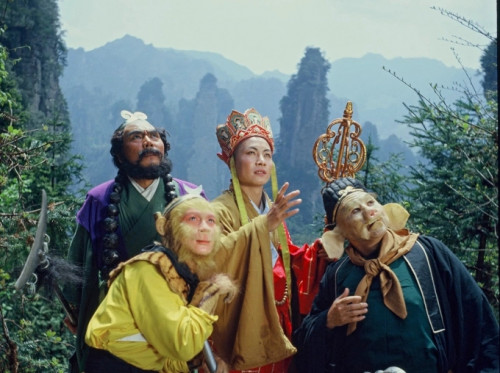Uông Việt trong vai Đường Tăng.