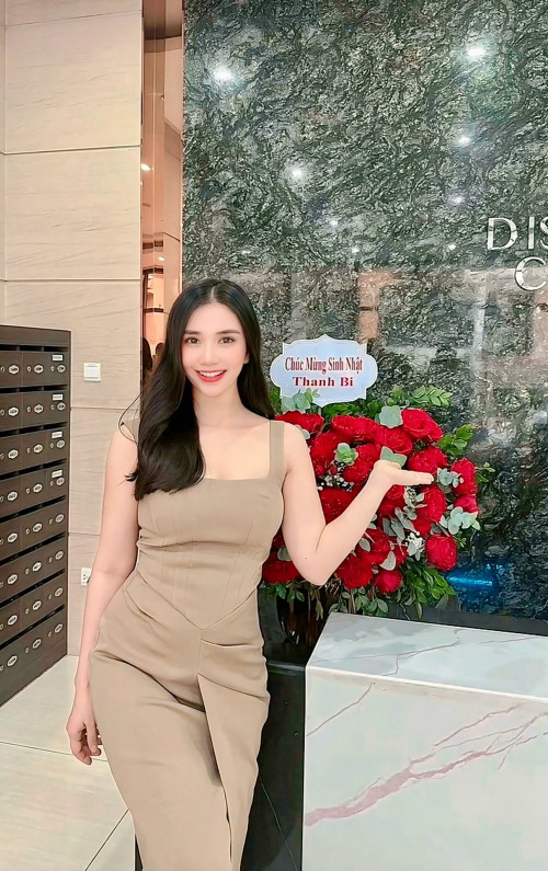 Nhan sắc xinh đẹp của Thanh Bi.