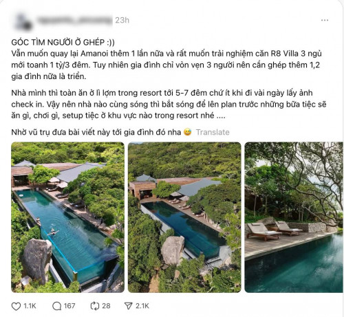 Bài đăng gây xôn xao
