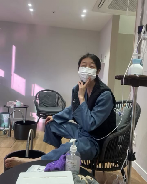 Hình ảnh trong bệnh viện trước khi mất của nữ diễn viên 31 tuổi.