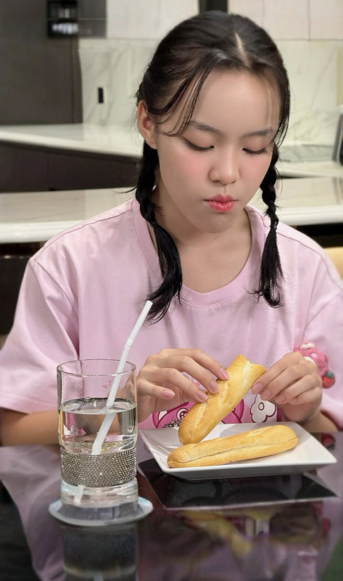 Elyza, 16 tuổi, cao vượt trội, không chỉ học giỏi mà còn rất xinh xắn