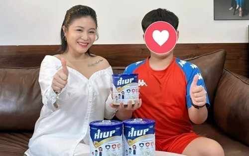 MC Hoàng Linh bị phạt vì quảng cáo sữa giả