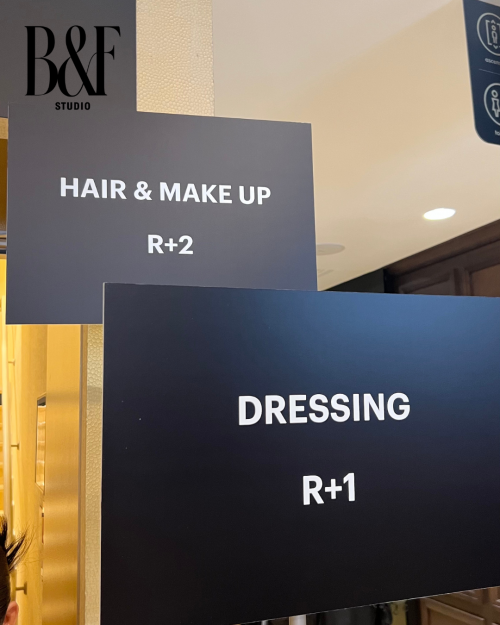 Catie - Makeup Artist tại Paris Fashion Week