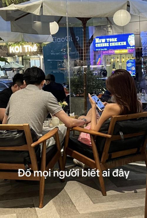 Hình ảnh nghi vấn giữa Lê Hoàng Phương và Matthis.