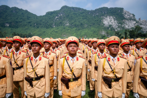 Hào hứng buổi tập huấn
