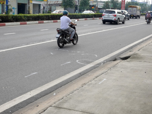 Hiện trường vụ tai nạn