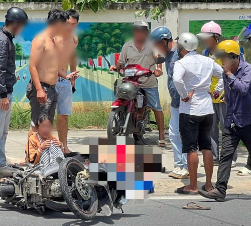 Hiện trường vụ tai nạn